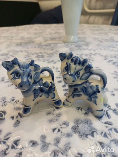 Посуда гжель