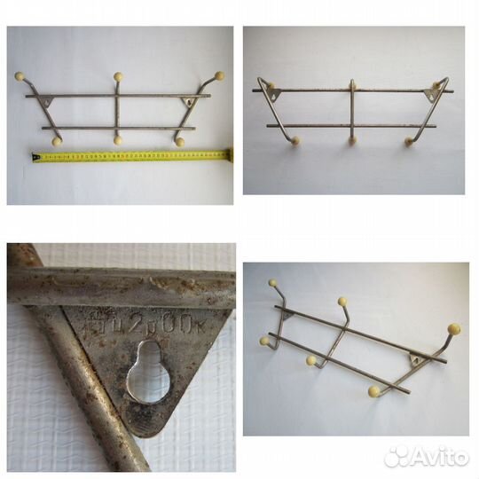 Вешалки деревянные, бронзовая, алюминиевые (СССР)