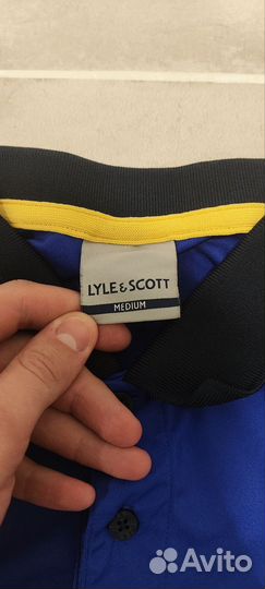 Спортивное поло lyle Scott оригинал M