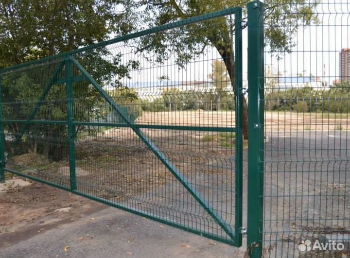 Забор металлический профессионально под ключ