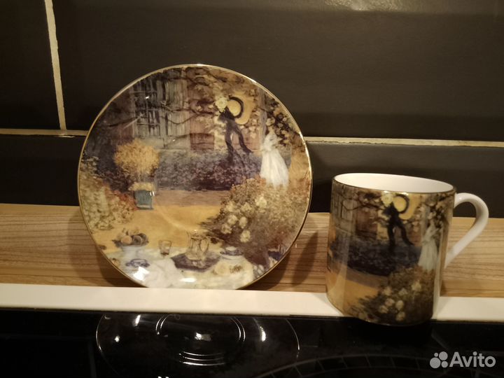 Чашка с блюдцем