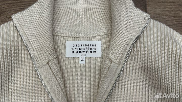 Кардиган Maison Margiela Бежевый