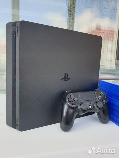 Playstation 4 Slim 500GB +игры, гарантия