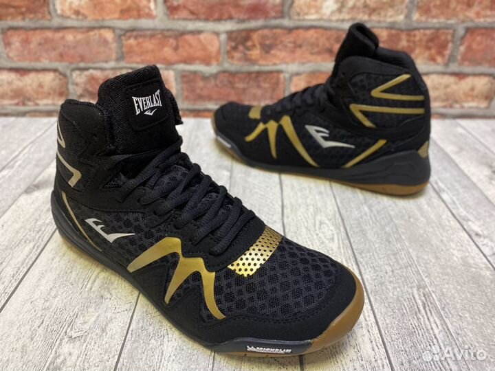 Боксерки Everlast Pivt Low Top Black/Gold