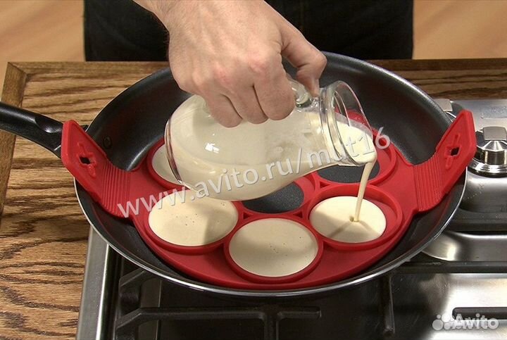 Форма для оладий силиконовая Flippin Fantastic