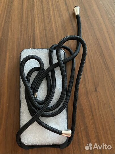 Чехол iPhone 13prо в стиле Bottega Veneta на шнурк