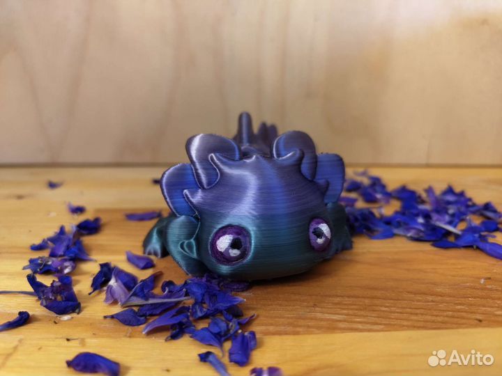 Аксолотль. Маленькие игрушки. Игры флекс бжд