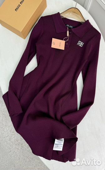 Miu Miu платье топовое (хит 2024)