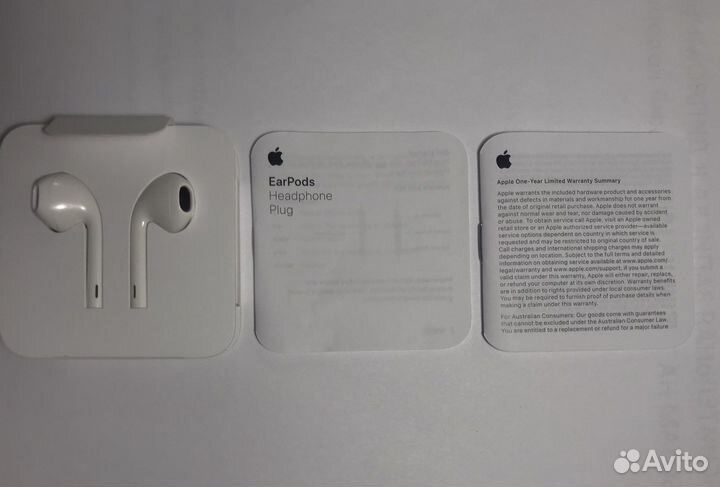 Наушники проводные apple EarPods 3.5мм