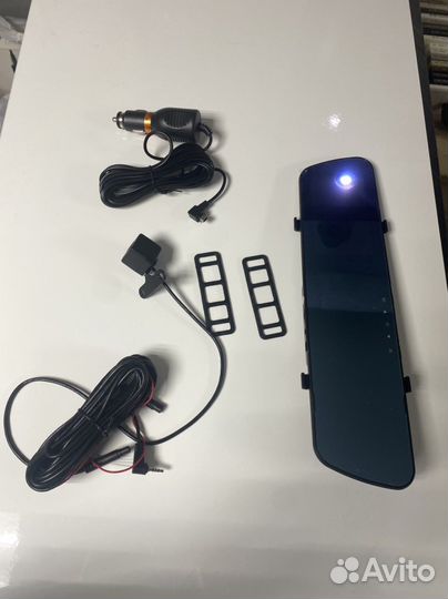 Зеркало регистратор, с камерой заднего вида