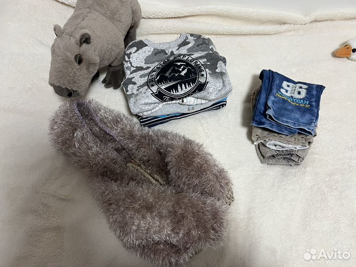 Брендовые вещи пакетом на мальчика