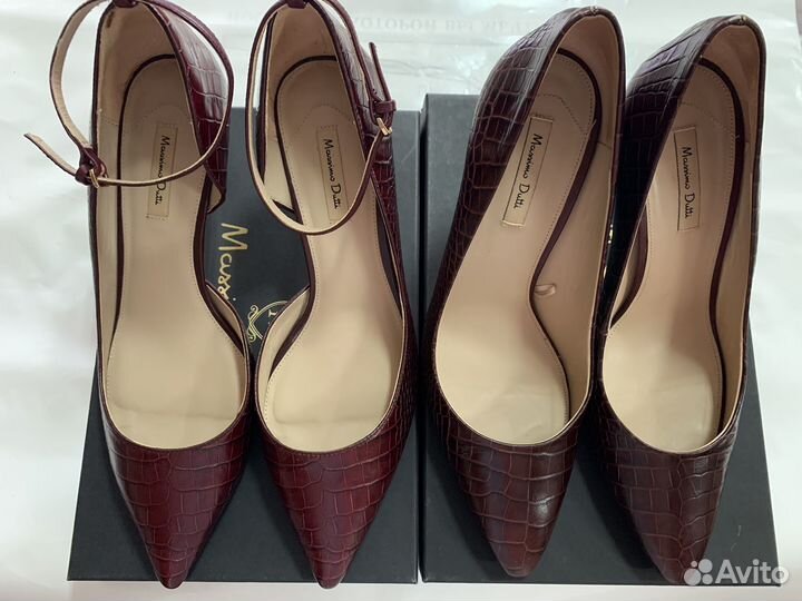 Туфли балетки massimo dutti 41 40 39,5