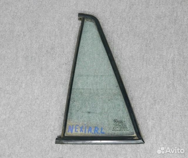 Стекло двери заднее глухое левое (форточка) Daewoo