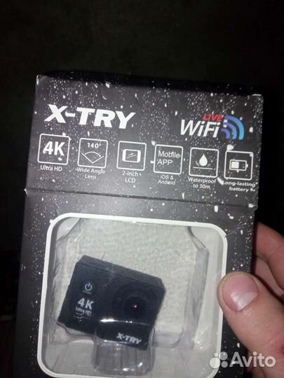 Экшн камера X-TRY 4к