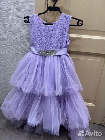 Платье для девочки на выпускной 134