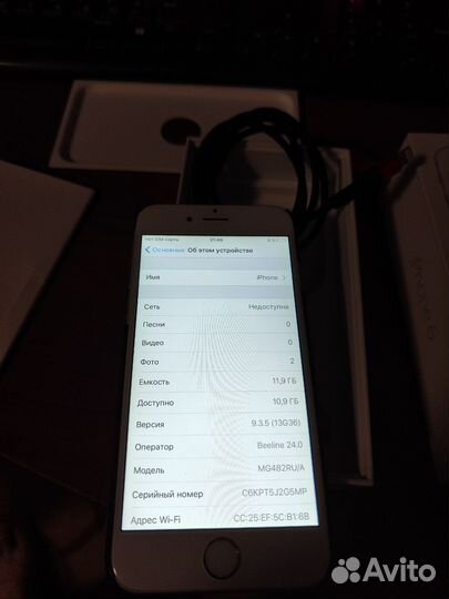 iPhone 6, 16 ГБ