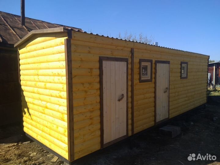 Каркасные дома бани