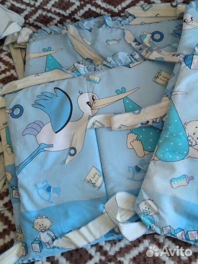 Бортики в кроватку