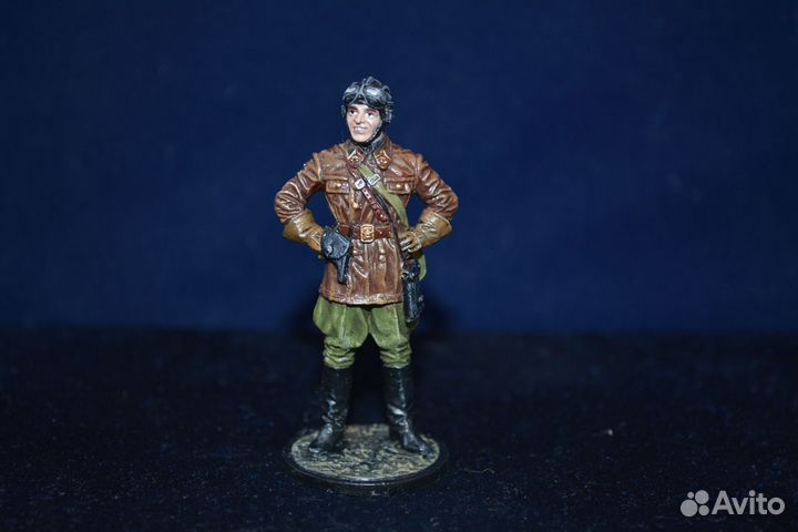 Оловянный солдатик 54 мм- ВОВ. (5 шт )
