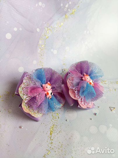 Бантики для девочек ручной работы