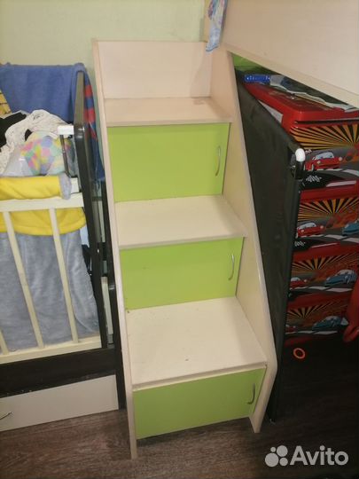 Детская кровать чердак