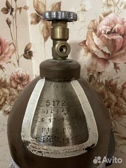 Баллон гелий для шаров 40л