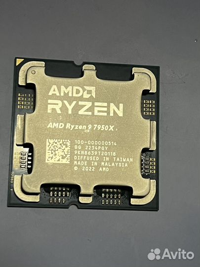 Процессор Ryzen 9 7950x