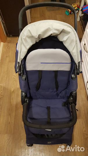 Прогулочная коляска Chicco Kwik.One Blueprint