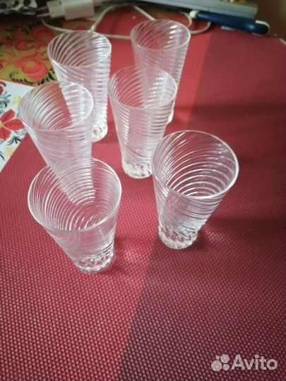 Рюмки 6 шт