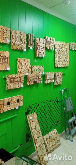 Панно для бани можжевельник