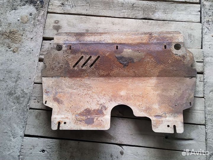 Защита картера skoda fabia