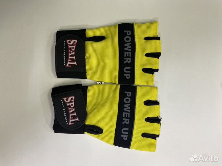 Перчатки для тяжелой атлетики внутри кожа