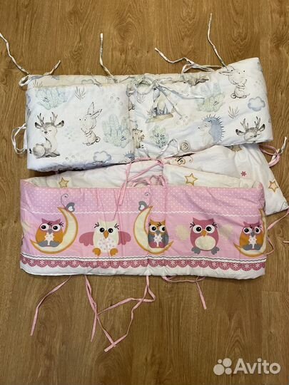 Бортики в кроватку