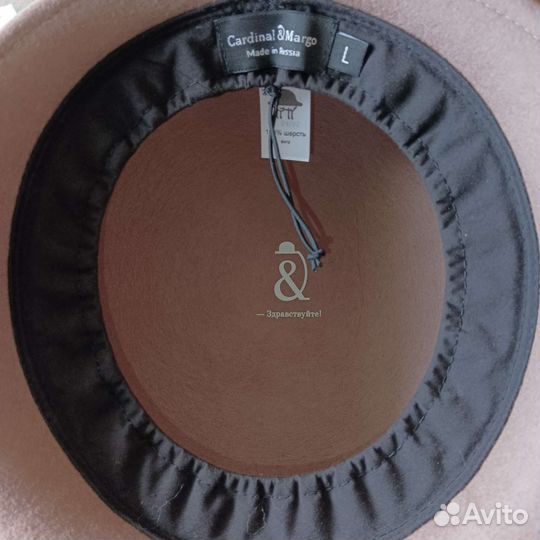 Шляпа фетровая женская