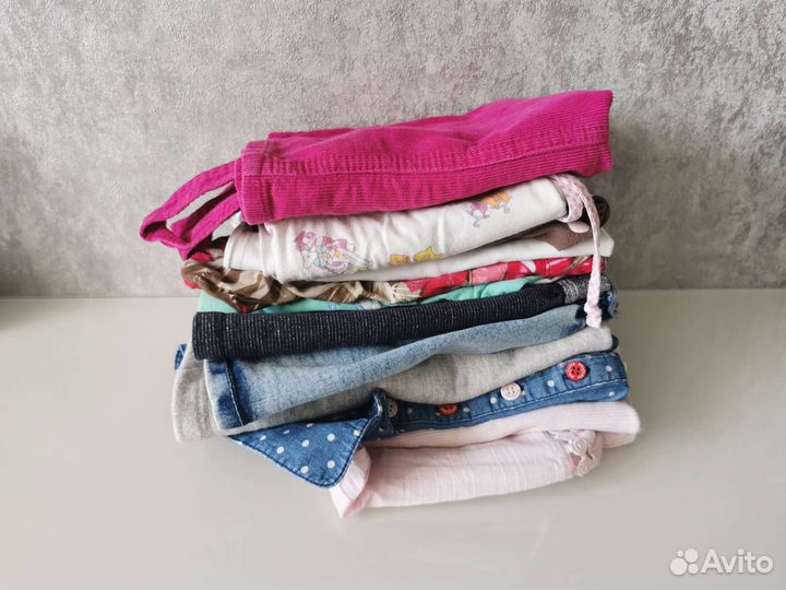 Вещи пакетом на девочку 98