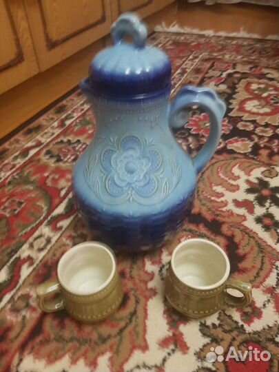 Кувшин СССР с кружками