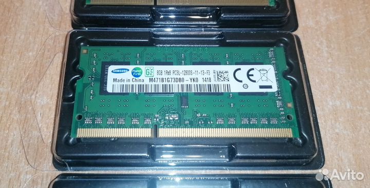Память для ноутбука DDR3 8Gb 1600MHz Samsung DDR3L