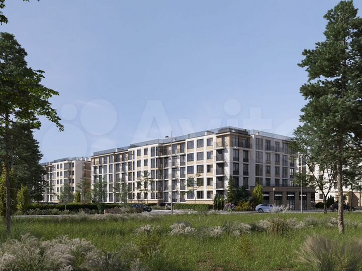 2-к. квартира, 59,3 м², 2/5 эт.