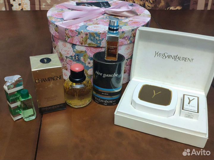 YSL, Estee Lauder, Lancome, Cacharel