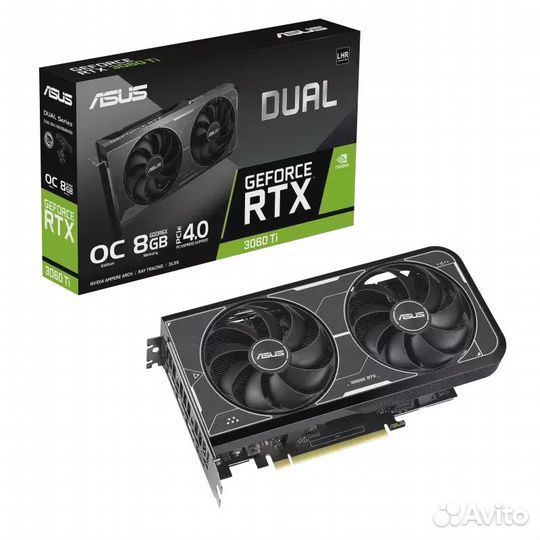 Видеокарта asus (dual-RTX3060TI-O8GD6X) GeForce RT