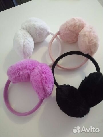 Меховые наушники