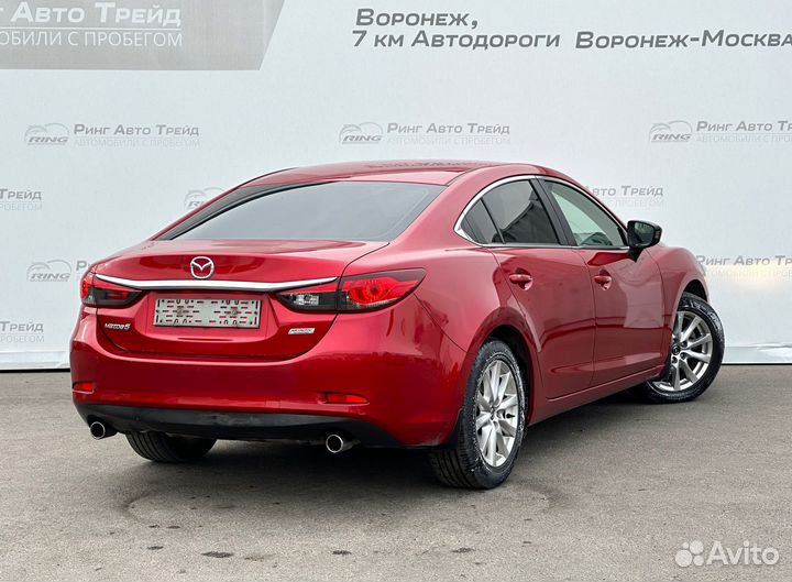 Mazda 6 2.0 AT, 2016, 130 500 км