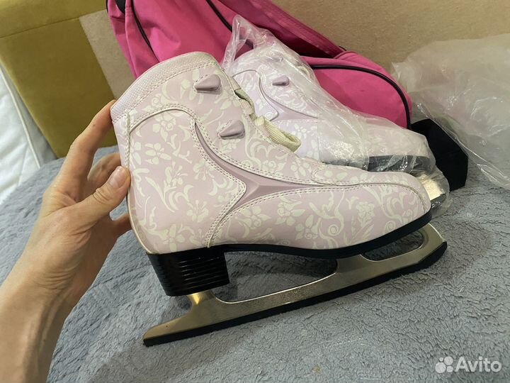 Коньки женские Roces с сумкой, 39 размер