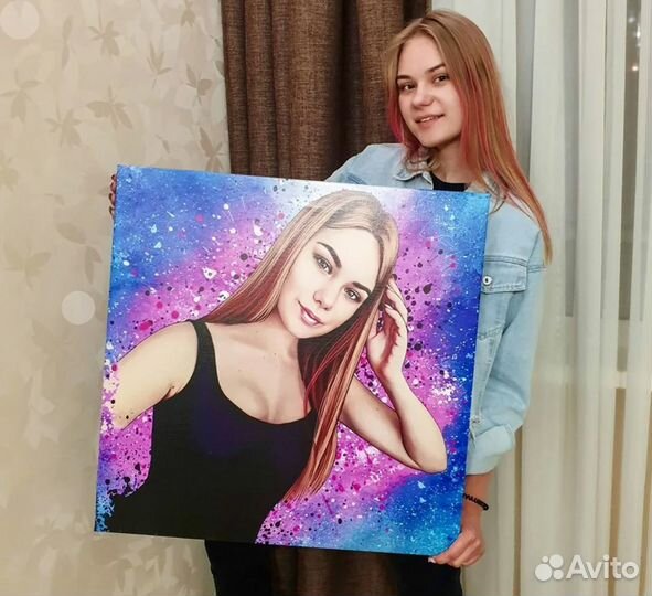 Портрет по фото в подарок