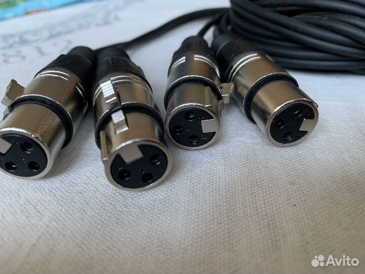 Кабели XLR - RCA 2 комплекта