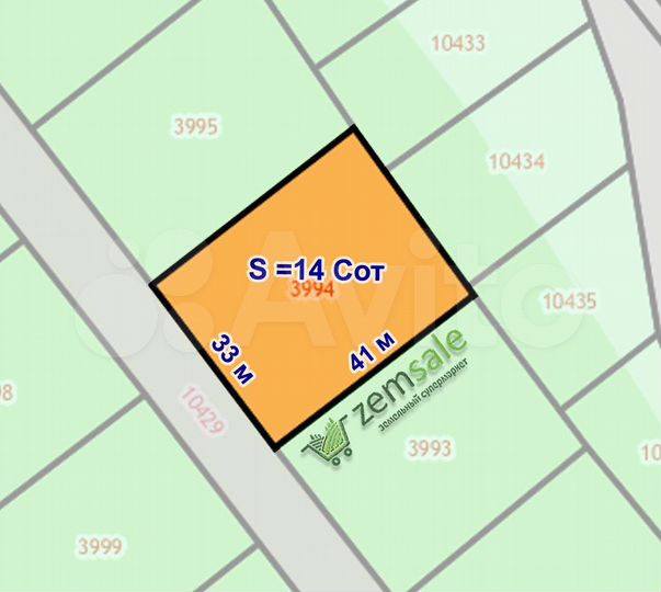 Участок 14 сот. (ИЖС)