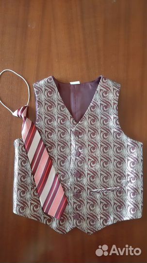 Жилет+галстук