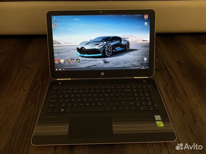 Игровой HP 15.6 i5-7200/GT 940MX 2 Gb/8 DDR4/SSD 2