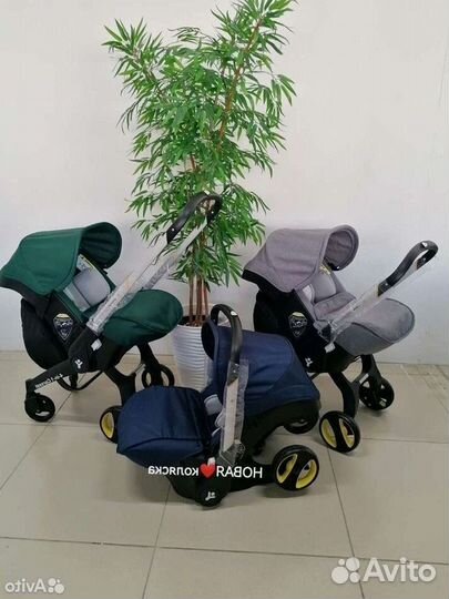 Коляска-автокресло FooFoo 4в1 (Doona+) новая
