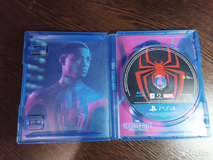 Диски на Playstation 4. 2 Части Человека паука